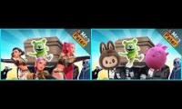 Thumbnail of Mr Peter Mashup Kpop Demon Hunters And Labubu/Sunniy Bunnies