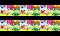 Thumbnail of All Fine Field Stages in Kirby Triple Deluxe at Once