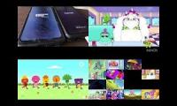 Thumbnail of 4 athena teh object thingy videos played at once