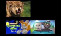 Thumbnail of Up to faster 4 Parison to Howtobasic and tom oggy geometry dash