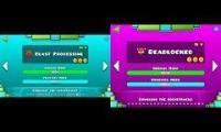 Thumbnail of geometry dash Blast Processing vs Deadlocked