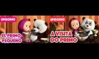 Thumbnail of Masha and The Bear - Little Cousin! (Episode 15) - Spanish (Spain) Vs Portuguese (Portugal)