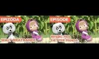 Thumbnail of Masha and The Bear - Little Cousin! (Episode 15) - Slovak Vs Danish