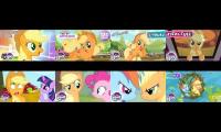 Thumbnail of -- Twilight Sparkle, Applejack, Rainbow Dash, Pinkie Pie, Fluttershy, and Rarity --: Part Two.