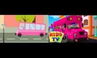 baby big cheese wheels on the bus pink youtube multiplier