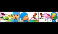 Thumbnail of 3 different versions of pocoyo playtime in the pool
