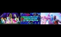 Thumbnail of The Mane 6 Vs Twivine Sparkle Vs 1500 Dark Mario Enemies Vs The Space Jam Squad
