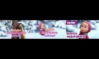 Thumbnail of Masha and The Bear - Tracks of unknown Animals (Episode 4) - Russian Vs Ukrainian Vs Kazakh