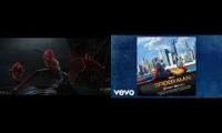 Thumbnail of spider men swinging with classic theme
