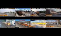 TRAINS - 12 -- WATCH EIGHT TRAIN CAMS AT ONE TIME