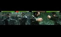 Thumbnail of Neo Vs Agent Smith...With Healthbars (Final Battle)