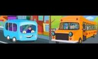 Thumbnail of wheels on the bus cyan youtube multiplier two