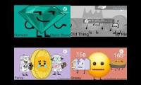 Thumbnail of Bfdi auditions edited of a random version Quadparison