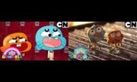 Thumbnail of el increíble mundo de gumball vs el maravillosamente extraño mundo de gumball