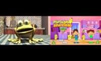 Thumbnail of Croki croki la granja de zenon vs pintainho amarelinho