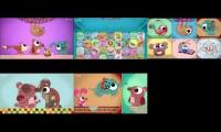 Thumbnail of Patchwork chicken patchwork fox patchwork sloth patchwork bear and patchwork elephant