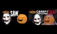 Thumbnail of Annoying orange saw original vs Cappy captioned