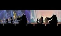 Timon and Pumbaa Rewind Shrek II: The Story Continues and Ice Age II: The Meltdown