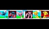 Thumbnail of Sprunki OC Stitch & Stitch Angel VS Pikachu