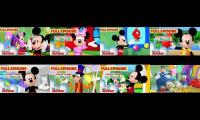 8 MICKEY MOUSE CLUBHOUSE SEASON 1 EPISODE 1 - 24 AT THE SAME TIME