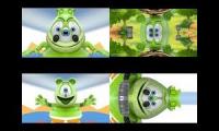 Gummy Bear Song HD (Four Mirrored Versions At Once)