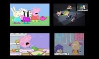 Thumbnail of Peppa Pig vs Hi Hi Puffy AmiYumi Sparta Madhouse V3 Remix Quadparison