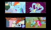 Thumbnail of rainbow dash sparta remix quadparison 2