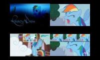 Thumbnail of rainbow dash sparta remix quadparison 4