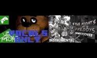Thumbnail of Fnaf 1 song original vs remix instrumental