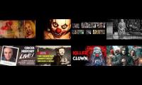 Thumbnail of The Happy/Scary Clown YouTube mashup.