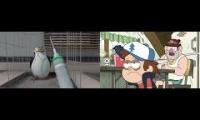Thumbnail of skipper and dipper pines screaming moogle presents