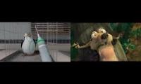 Thumbnail of skipper and scrat screaming moogle presents