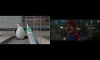 Thumbnail of skipper and mario and luigi screaming moogle presents