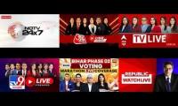 Thumbnail of Bihar Exit Polls live streams