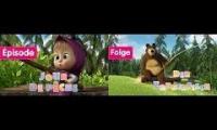 Thumbnail of Masha and The Bear - Gone Fishing! (Episode 8) - French Vs German