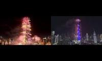 Thumbnail of Dubai Burj Khailfa New Years Eve 2021 vs 2022