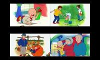 Caillou Intros (All Four Seasons Remastered Comparison)