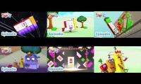 Thumbnail of Numberblocks episodes 55-59