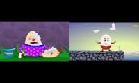 Thumbnail of Humpty Dumpty sat on a wall. Humpty Dumpty fell off and died