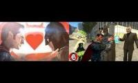 Thumbnail of Superman kisses batman (Parody but Spanish) Between original and Gmod version
