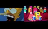 Thumbnail of all cartoon screams original vs extended