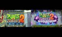 Thumbnail of Plants vs zombies 2 Demonstration mini-game (Far Future and Neon Mixtape Tour and Holiday Mashup)