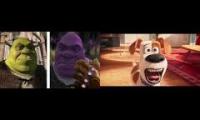 Thumbnail of 2 Shreks VS Duke from The Secret Life of Pets Full Fight (f**king epic)