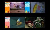 Thumbnail of The Scream Contents Quadparison To Larva And Toy Story