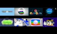 Thumbnail of 8 logos played at once