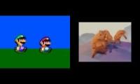 Thumbnail of Bears Dancing With Super Mario World Metal Rock by Chesderman