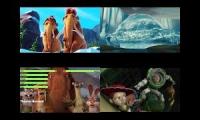 Thumbnail of The Scream Contents Quadparison To Ice Age And Toy Story