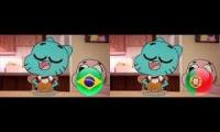 Thumbnail of The amazing world of gumball Brazilian portuguese vs european portuguese