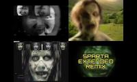Thumbnail of Famous Internet Screamers have a Sparta Remix Quadparison