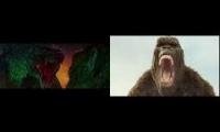 Thumbnail of Godzilla 2014 roar VS Kong 2017 roar